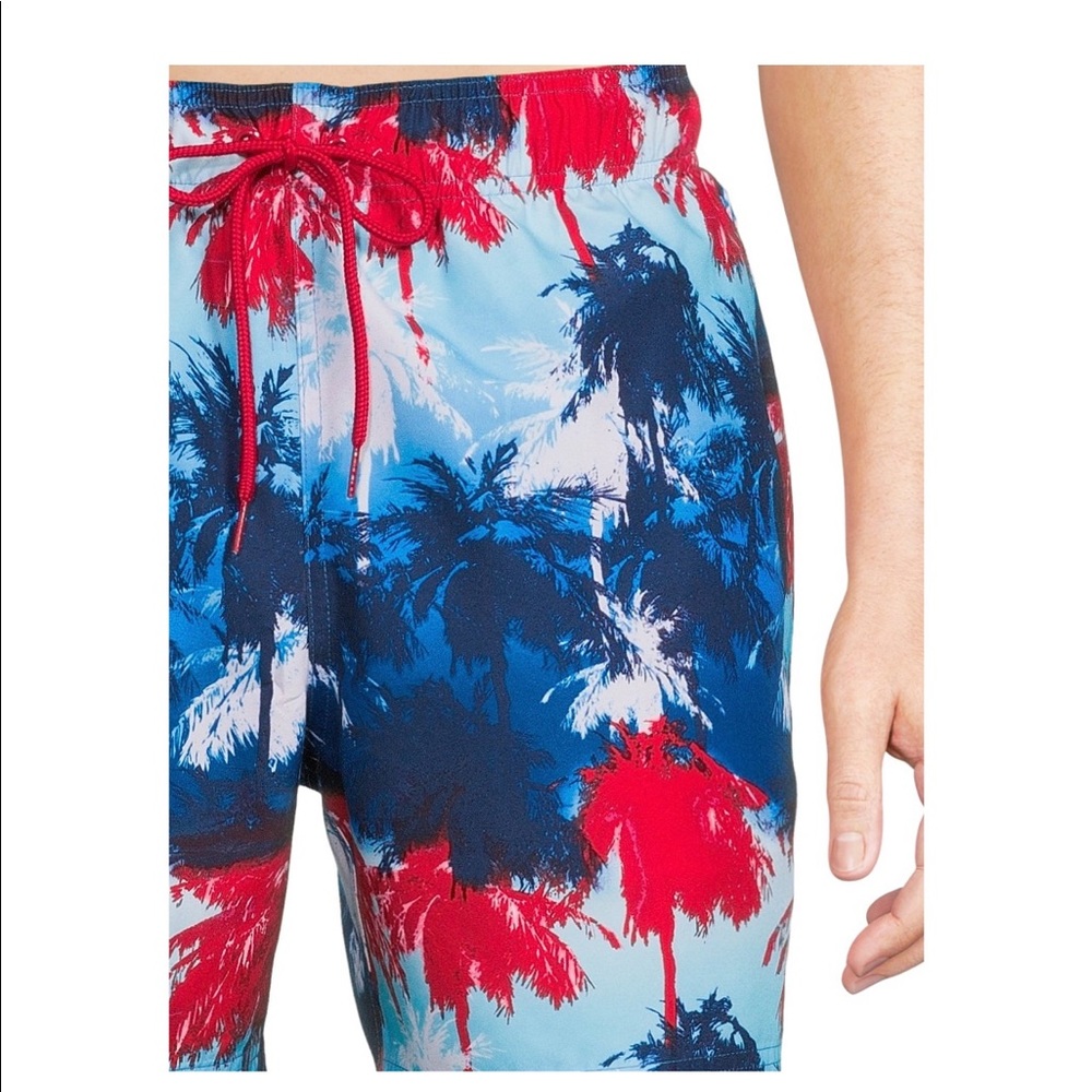 Men’s Palm Tree Swim Shorts - Picture 5 of 5
